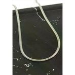 OEM 91134 Balık Sırtı Zincir Çelik Kolye 45 Cm