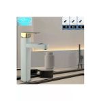 Oem Akıllı Dijital Sıcaklık Led Ekran Banyo Çanak Lavabo Bataryası Beyaz Gold İthal 7 Yıl Garantili