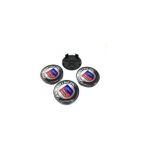 Oem Alpina Damla Geçme Jant Göbeği Siyah 4'lü 65/68 mm