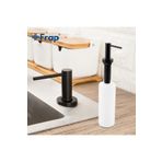 OEM ANKASTRE SIVI SABUNLUK MAT SİYAH MUTFAK EVİYE VE BANYO LAVABO UYUMLU İTHAL 5 YIL GARANTİLİ 500ML