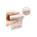 OEM Arapça Kırmızı Klavye Etiketi Şeffaf Arka - Arabic Red Keyboard Sticker Transparent Back
