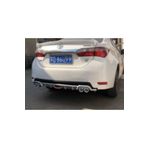 OEM Autogp Toyota Corolla Difüzör Arka Tampon Eki Gri 4çıkış 2016