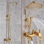 OEM Banyo Bataryası Duş Seti Gold Altın Dore