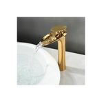OEM Banyo Çanak Lavabo Bataryası Altın Dore Gold Renk Yeni Şelale Model 7 Yıl Garantili Ithal GOLD, Model Kodu: TYC2EAD9CD6E3D759E6383300