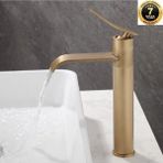 OEM Banyo Çanak Lavabo Bataryası Antik Renk Şelale Model 7 Yıl Güvenceli İthal