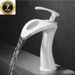 OEM Banyo Lavabo Bataryası Beyaz Renk Yeni Model Şelale 7 Yıl Güvenceli İthal