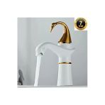 Oem Banyo Lavabo Bataryası Kuğu Model Beyaz / Gold Yeni Ürün Ithal 7 Yıl Garantili İthal