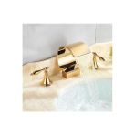 Oem Banyo Lavabo Küvet Jakuzi Bataryası Ankastre Gold Altın Dore Yeni Şelale 7 Yıl Garantili