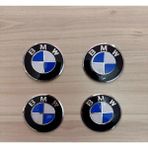 OEM BMW Alüminyum Jant Göbeği Arma Yapıştırma Sticker 56 mm Şık Görünüm ve Dayanıklı Tasarım