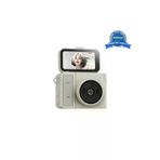 OEM EM-Mini Kamer2 2K Mini Dijital Retro Video Kamera Flaşlı Dijital Vlog Mini Fotoğraf Makinesi Türkçe Menü Bej