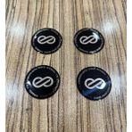 OEM Enkei Logolu Jant Göbeği Arması Sticker 56 mm 4 Adet Şık Görünüm ve Dayanıklı Tasarım