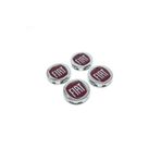 OEM Fiat Albea 2011 Orjinal Tip Geçme Jant Göbeği Kromaj 4 Lü 50mm-42mm