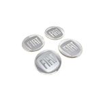OEM Fiat Gri Alüminyum Yapıştırma Jant Göbeği 4 Lü 60MM