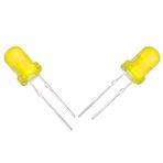 OEM Halmet Mantar Led 4.8mm Sarı (10'lu Paket)