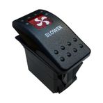 OEM HAVALANDIRMA IŞIKLI 3P ON-OFF 12-24V MARIN SWITCH (IC-134M-S13)