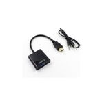 OEM Hdmı To Vga Hdmi To Vga Adaptör Ses Çıkışlı Çevirici Dönüştürücü 1035