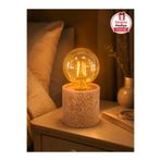 OEM Kalp Desenli Gece Lambası Led Ampullü Dekoratif Masa Lambası
