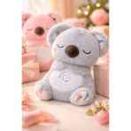 OEM Koala Uyku Arkadaşı 25cm Müzikli Nefes Alıp Veren Göğüs Kısmı Hareketli Bebek Peluş Oyuncak