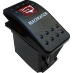 OEM MACARATÖR IŞIKLI 3P ON-OFF 12-24V MARIN SWITCH (IC-134M-S7)