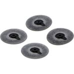 OEM Macbook Pro A1425 A1502 A1398 Alt Kasa Plastik Papuç - Siyah - A1425 / A1502 / A1398