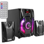 OEM Mikado MD-415BT Rgb 2+1 20 Watt Basslı Fm/bt/sd/usb Bluetooth Ses Sistemi Multimedya Hoparlör