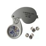 OEM Mini 40X25 mm Takı Büyüteç, Cep Büyüteç, Teftiş, Elmas Pullar, Madeni Kontrol Lup MG21011