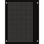 Oem Muadil 9505G ve 9510G Uyumlu Mesh Köşeli Yıldız Havaladırma Ön Panel Siyah