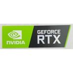 OEM Nvidia Geforce RTX Sticker Yatay Büyük Boy Etiket D113