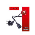Oem Power ( Güç) Kablosu 1.5 Metre Orjinal 10 Adet