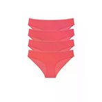 OEM RYL-EKO4008 4 Adet Süper Eko Set Likralı Kadın Slip Külot Fuşya