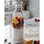OEM Şarjlı Taşınabilir Blender 380 ml USB Kablosuz Smoothie ve Meyve Karıştırıc? - 1271-8468 - Çok Renkli