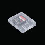 OEM Sd Hafıza Kartı Saklama Kutusu Şeffaf Plastik Tf Sım Kart Taşıma Koruma Kılıfı Sdhc Mmc Xd Cf Uyumlu