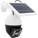 Oem Solarlı Ledli Maket Kamera / T-30 Kablosuz Beyaz