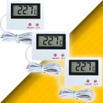 OEM ST-1A 3 Adet Mini Kablolu Termometre