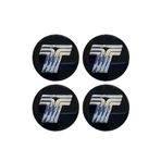 OEM Tofaş Fiat Uyumlu Alüminyum Yapıştırma Sticker Arma Jant Göbeği 4'lü
