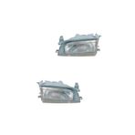 Oem Toyota Corolla Manuel Sağ Ve Sol Far Takım Ae101 Ae100 1993-1998