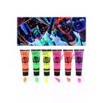 OEM TYC8F785F28A93DBE25644900 Neonlu Glow Parti Yüz Boyası 6 Renk 6 Adet (4457)