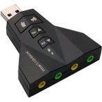 OEM USB 2.0 3D Harici Ses Kartı 7.1 Çift Sanal