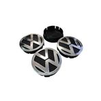 OEM Volkswagen Vw Kabartma Geçme Jant Göbeği 4 Lü 60mm-55mm