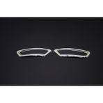 OEM Vw Passat B8 Krom R Line Difüzör Egzoz Çerçevesi 2015-2019 Arası