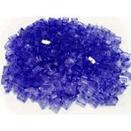 OEMG 100PCS Şeffaf 1x1 Nokta Ince Tuğla Küçük Parçacıklar Yapı Taşları Şeffaf Parçalar Iki Boyutlu Kod Eğitim Çocuk Rengi: Açık Mor (Yurt Dışından) - Kutu Oyunları