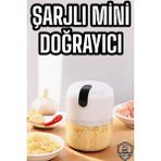OEMTR El Rondosu Mini Şarjlı Doğrayıcı Taşınabilir 250 ml - Çok Renkli