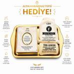 OENS Hamam Seti 3’lü Süngerli Sabun + Altın Tepsi Hediyeli (Türk Hamamı)