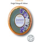 Oens Safran Özlü Doğal Süngerli Sabun Aydınlatıcı ve Canlandırıcı Cilt Temizleyici 120G - 1 Adet