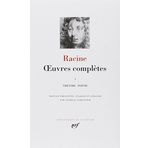 Oeuvres Completes 1: Theatre, Poesie (Bibliotheque de la Pleiade) by Jean Racine (1999-03-03)