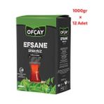 Ofçay Efsane Filiz Çay 1 kg x 12 Paket - 12 kg