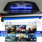 Off Road Acil Durum İkaz Tepe Lambası 32 Led 160W Kumandalı Çakar