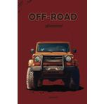 Off-Road Planner: Undated, 6"x9", 446 Pages – Start Anytime, Paperback, Dark Burgundy. Monthly Sections for Notes, Plus Daily and Hourly Layouts to Track Goals, Tasks, and Plans Efficiently