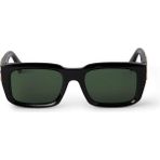Off-White OERI125 1055 Unisex Güneş Gözlüğü - Siyah