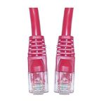 Offex Cat5e Kırmızı Ethernet Yama Kablosu, Snagless/Kalıplı Önlük, 1,5' (OF-10X6-07101-5)